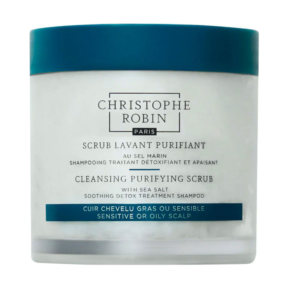 Christophe Robin Purifying Scalp Scrub with Sea Salt