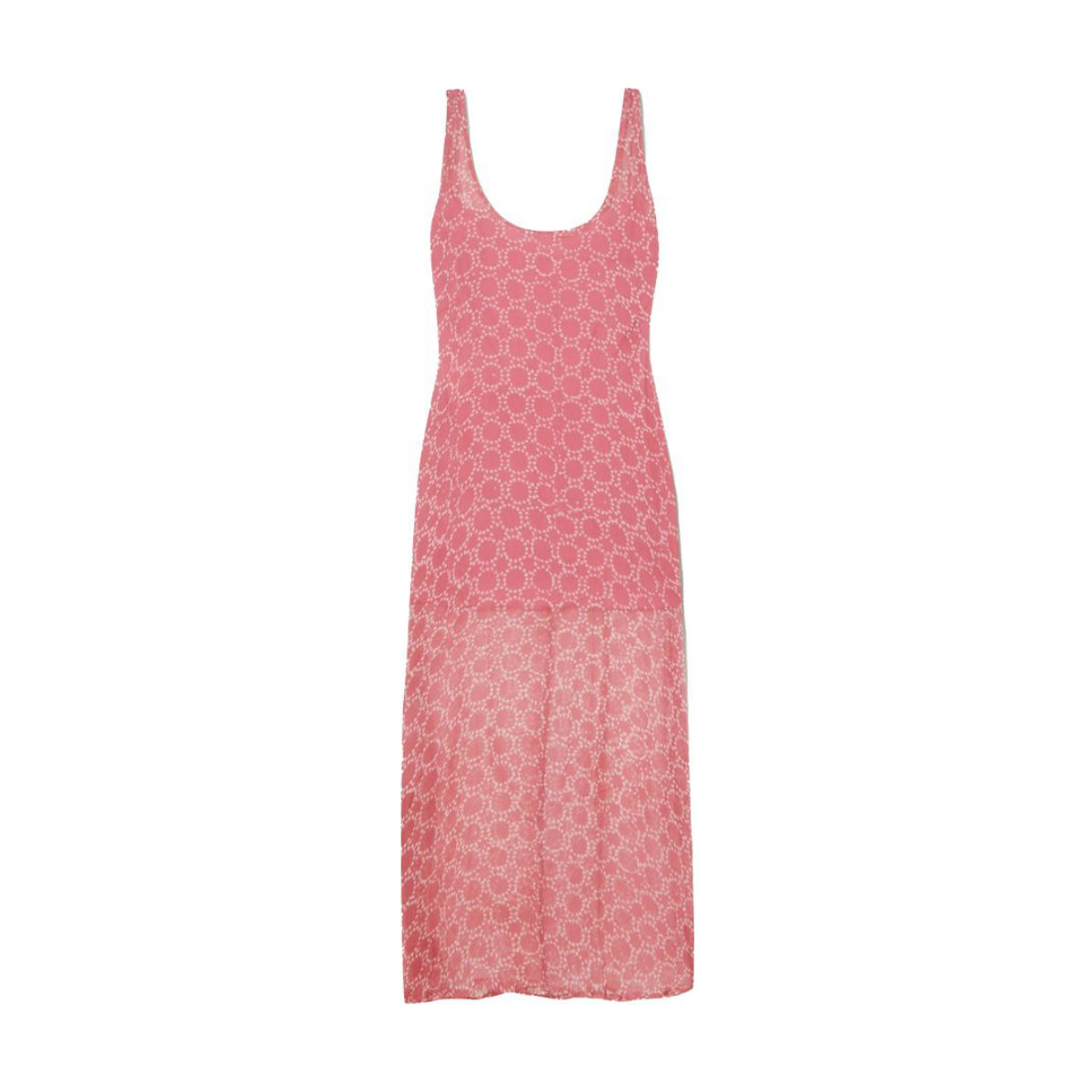 Cloe Cassandro Elodie Printed Crepon Midi Dress