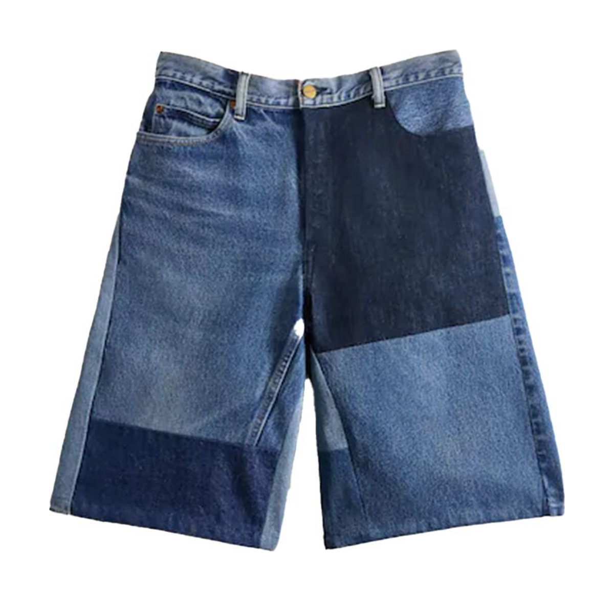 Coachtopia Skater Shorts In Repurposed Denim