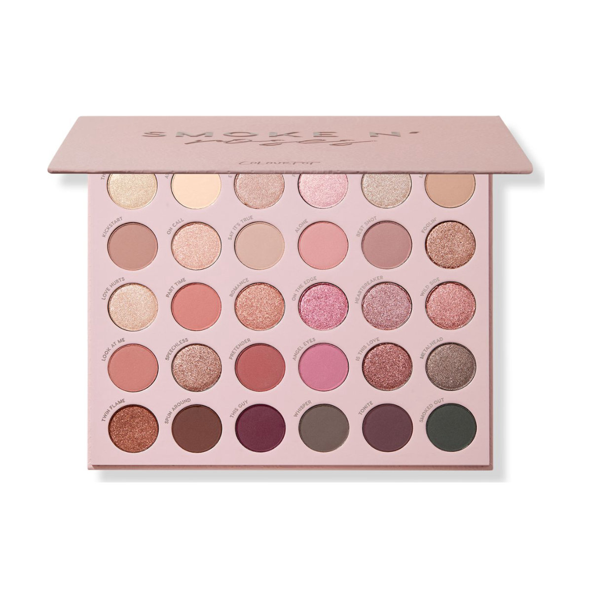 Colourpop Cosmetics Smoke n Roses Pressed Powder Palette
