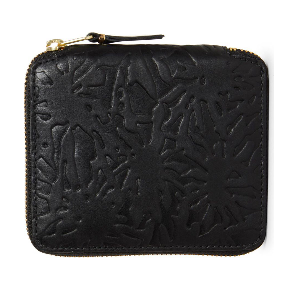 Comme des Garçons Wallets Forest Embossed Leather Zip Wallet