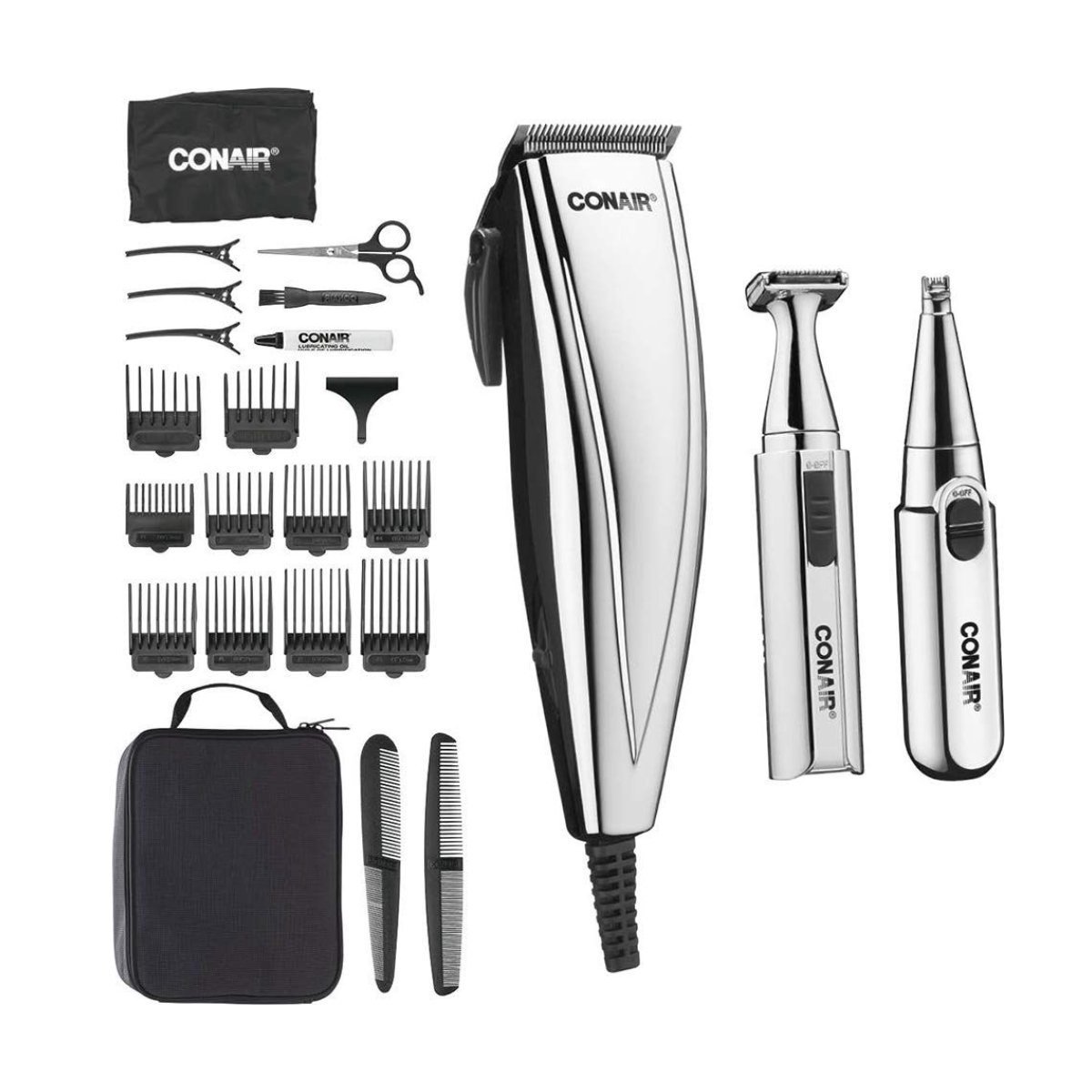 Conair MAN 3-in-1 Chrome Haircut Kit
