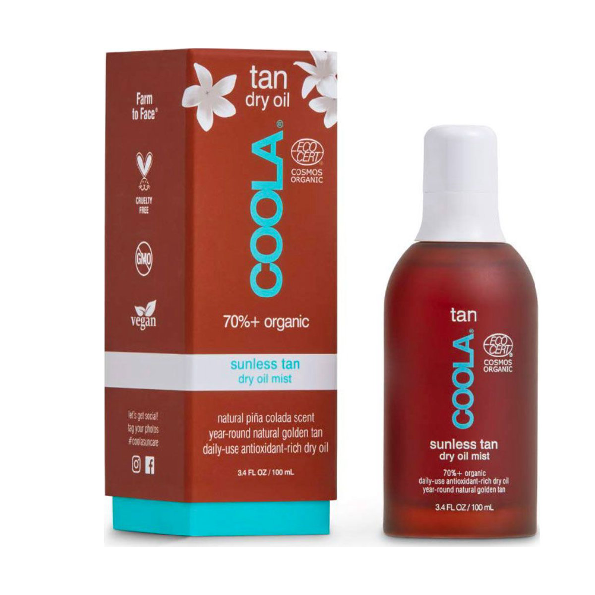 COOLA Organic Sunless Tan Dry Oil Mist