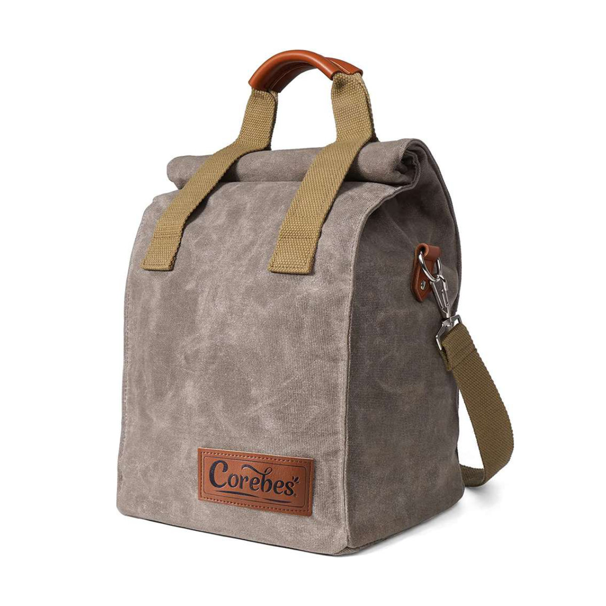 Corebes Waxed Canvas Lunch Bag