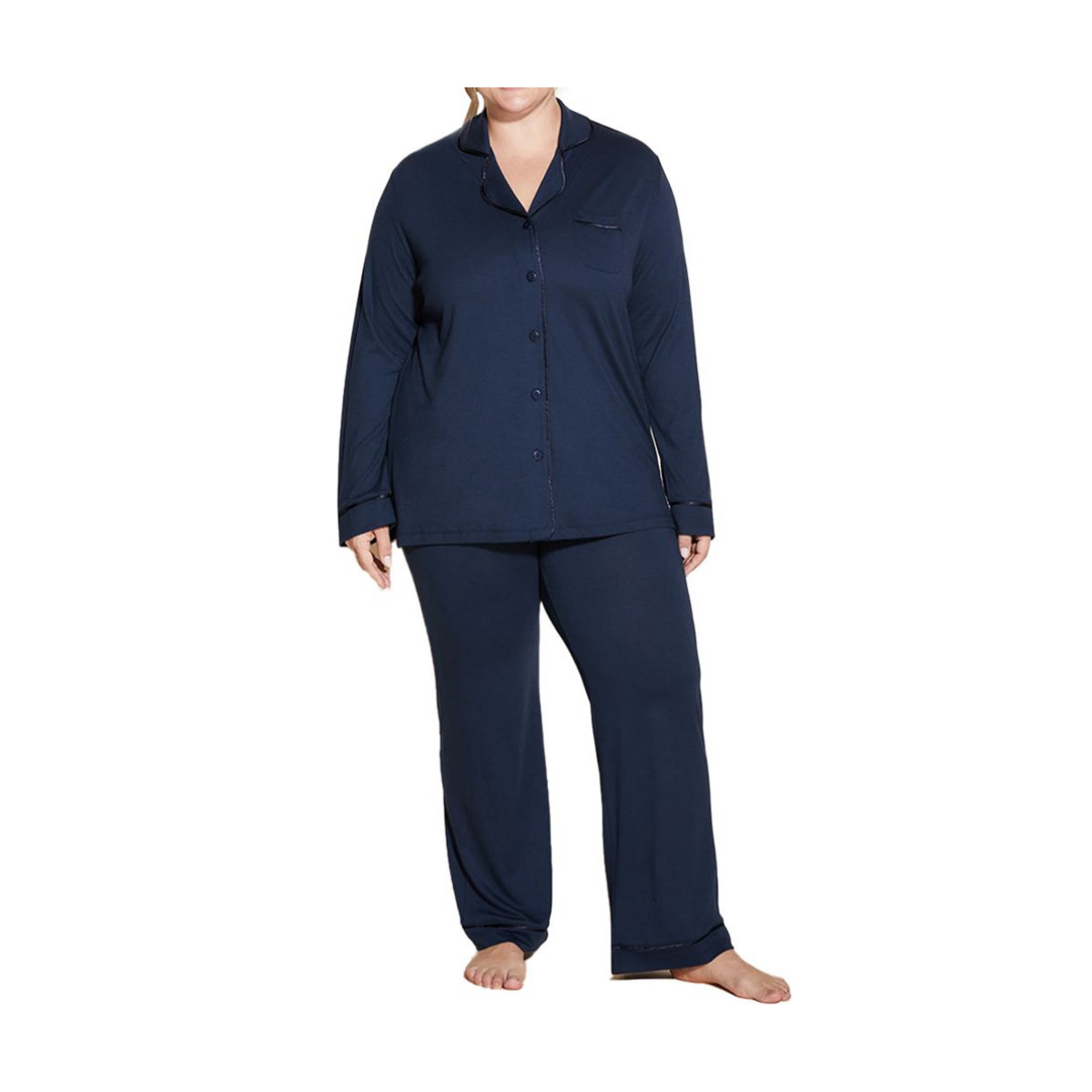 Cosabella Bella Long Sleeve Top & Pant Pajama Set