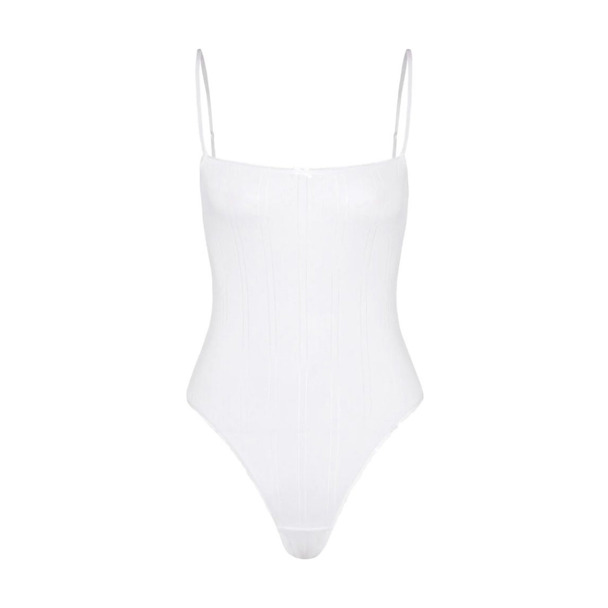 Cou Cou White Bodysuit