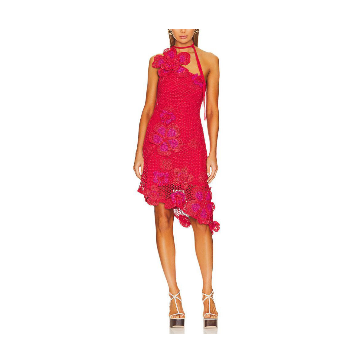 Cult Gaia Kourtney Crochet Dress