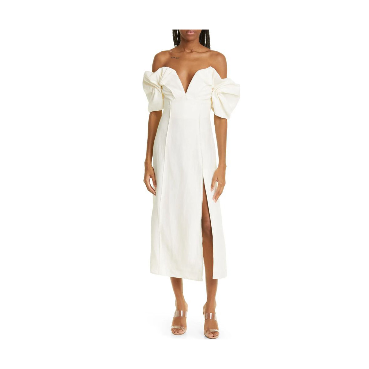 CULT GAIA Muna Off-the-Shoulder Midi Dress