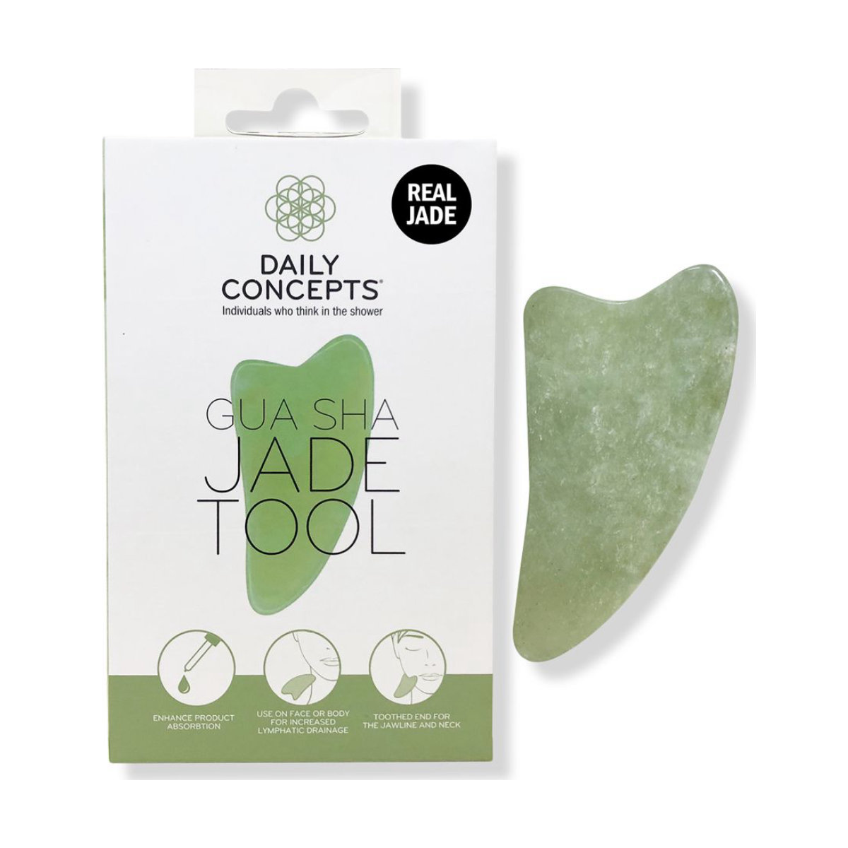 Daily Concepts Gua Sha Facial Jade