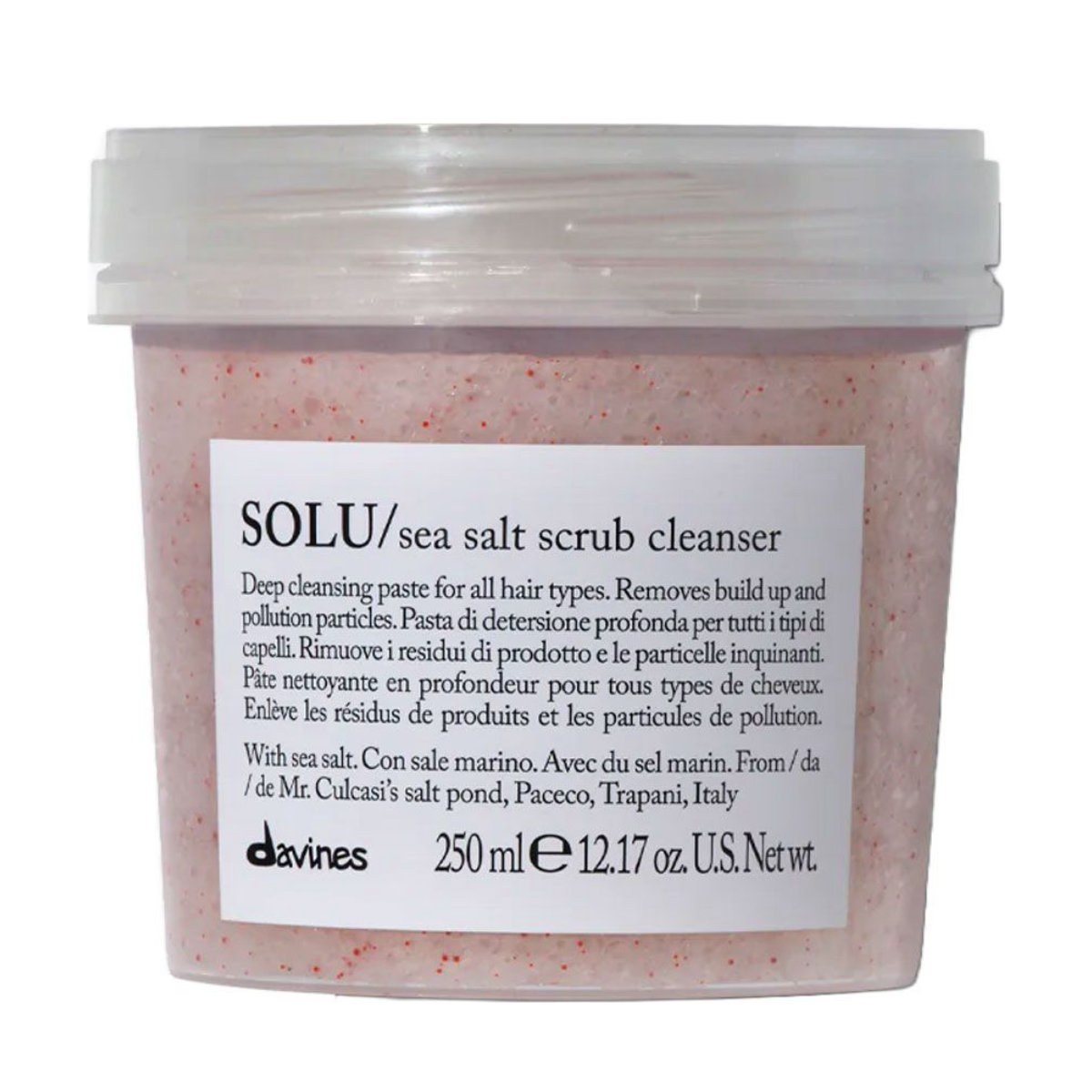 Davines SOLU Sea Salt Scrub