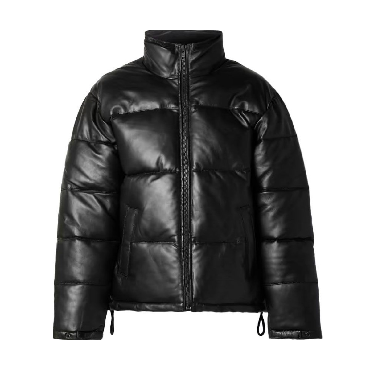 Deadwood Denver Quilted Leather Down Jacket