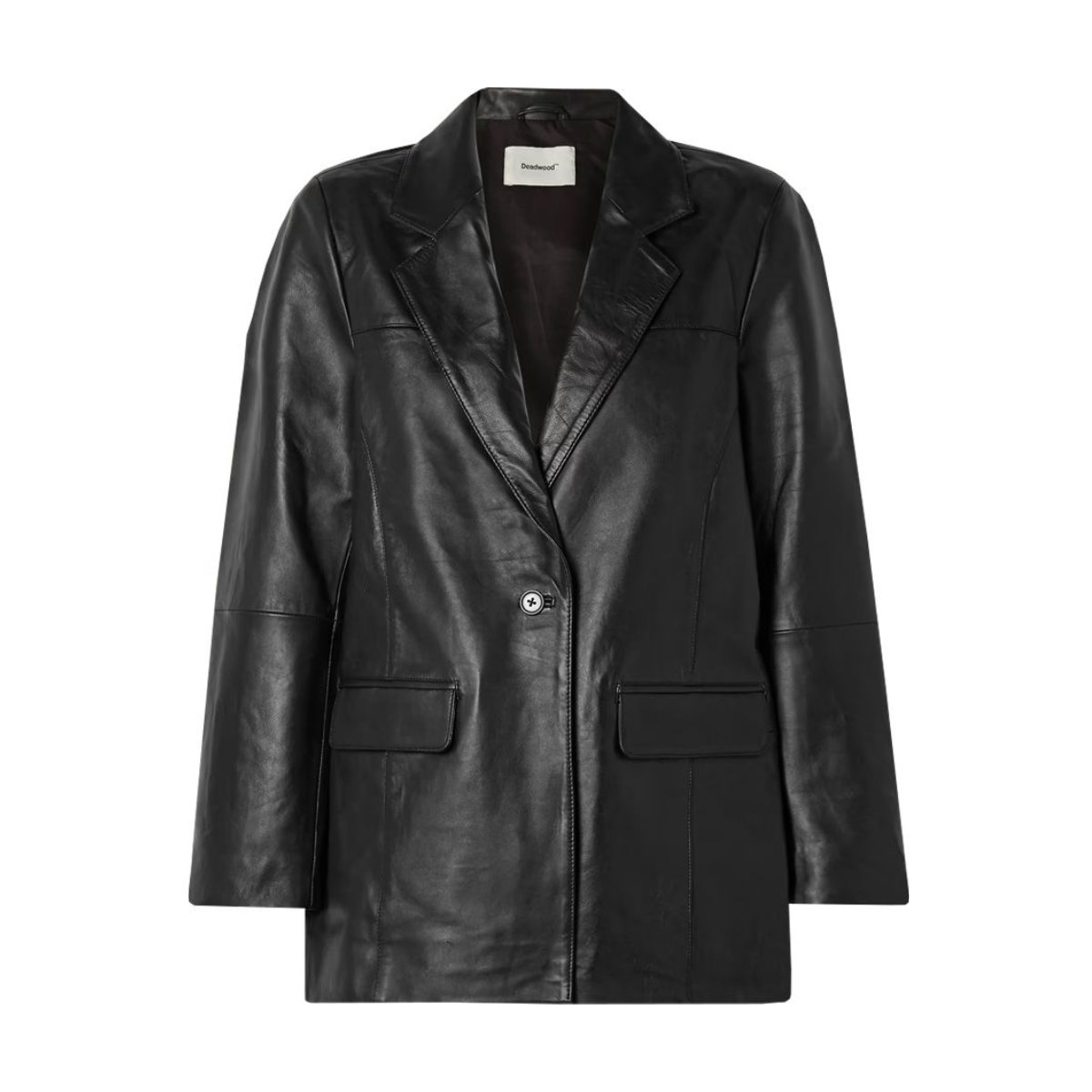 Deadwood + Net Sustain Brooke Leather Blazer