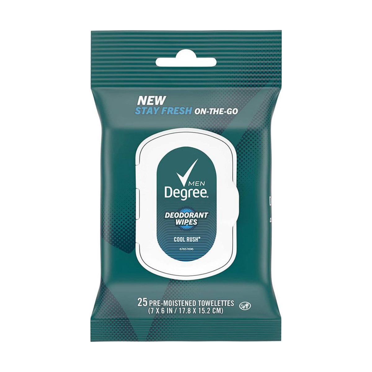 Degree Men On-The-Go Deodorant Wipes