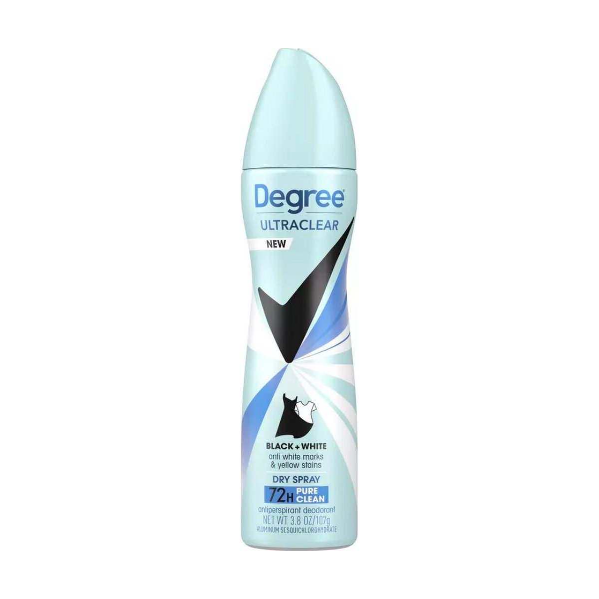 Degree Ultra Clear Black + White Pure Clean Antiperspirant & Deodorant Dry Spray