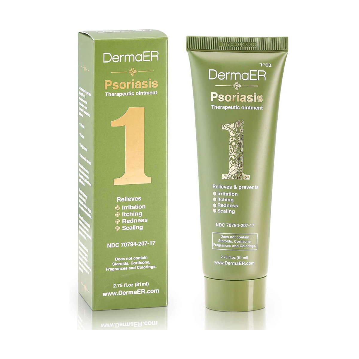 DermaER Psoriasis Medicated Cream
