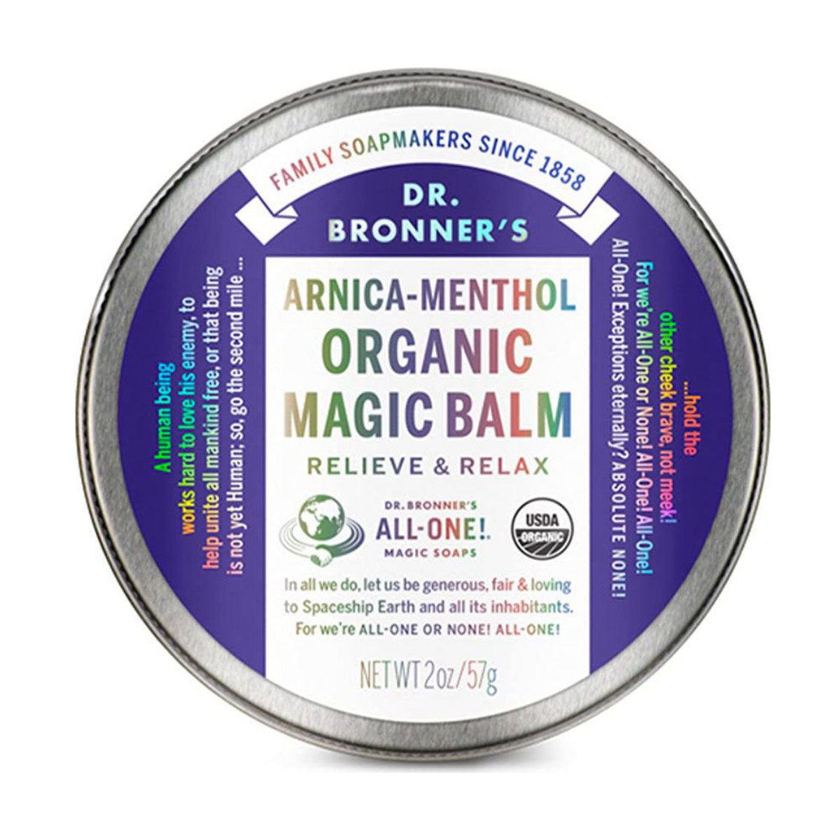 Dr. Bronner's Arnica Menthol Balm