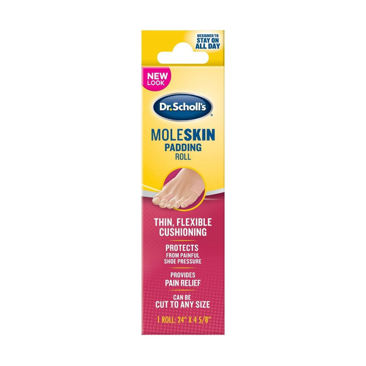 Dr. Scholl’s Moleskin Plus Padding Roll