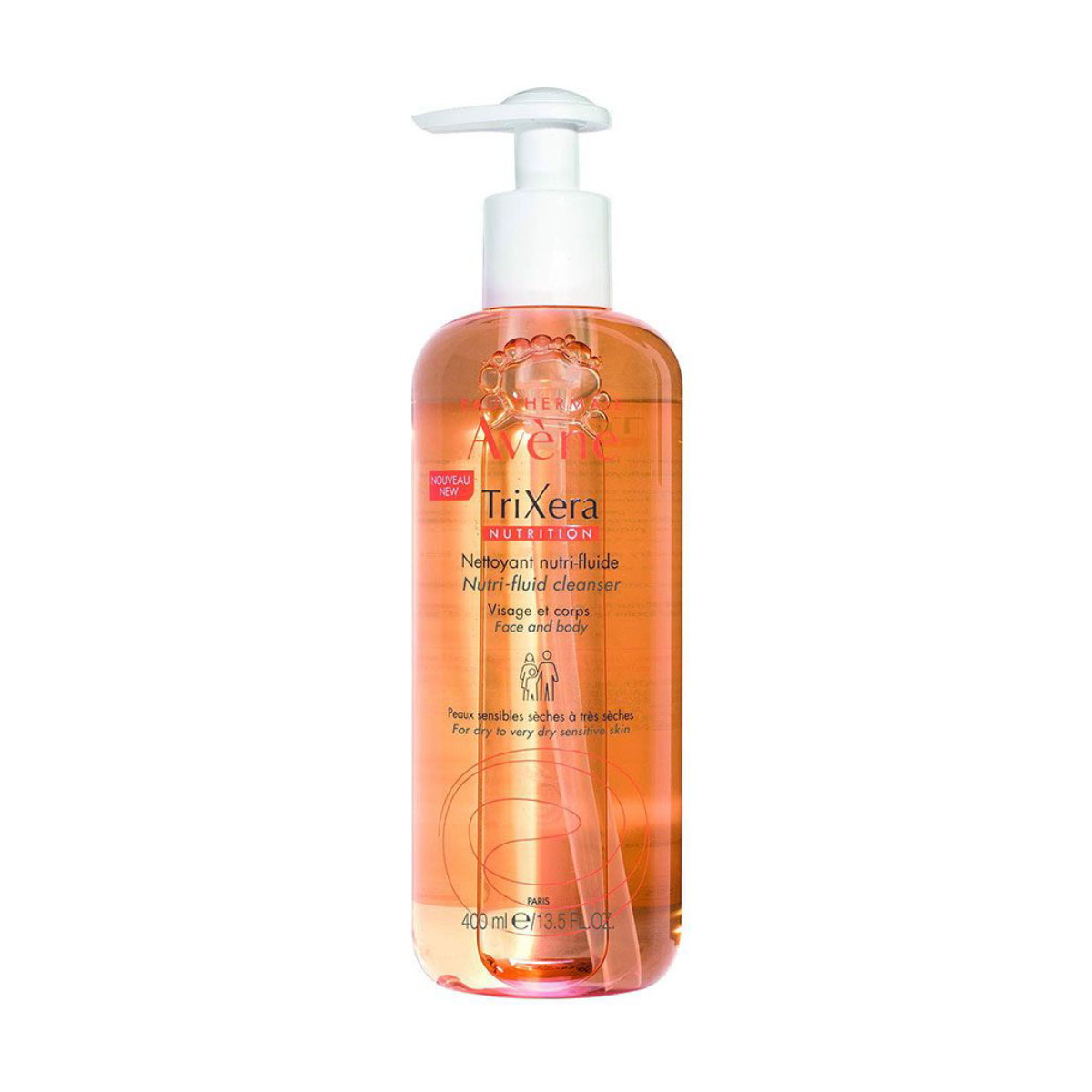 Eau Thermale Avene Trixera Nutrition Nutri-Fluid Cleanser
