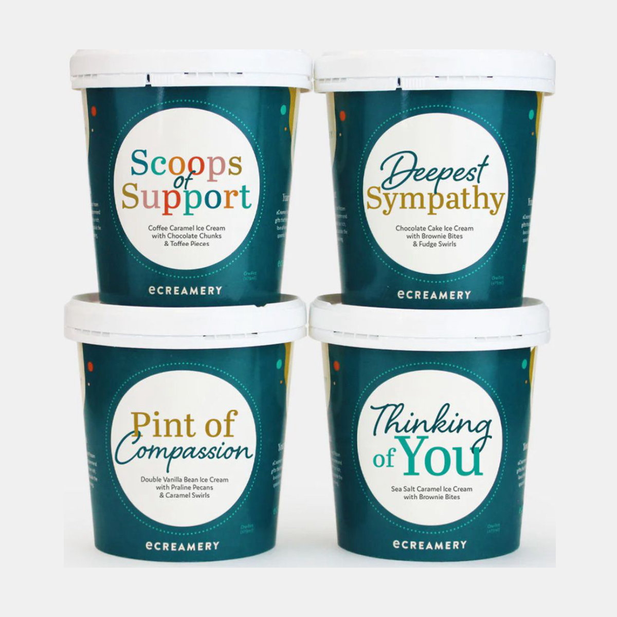 eCreamery Sympathy Ice Cream Gift