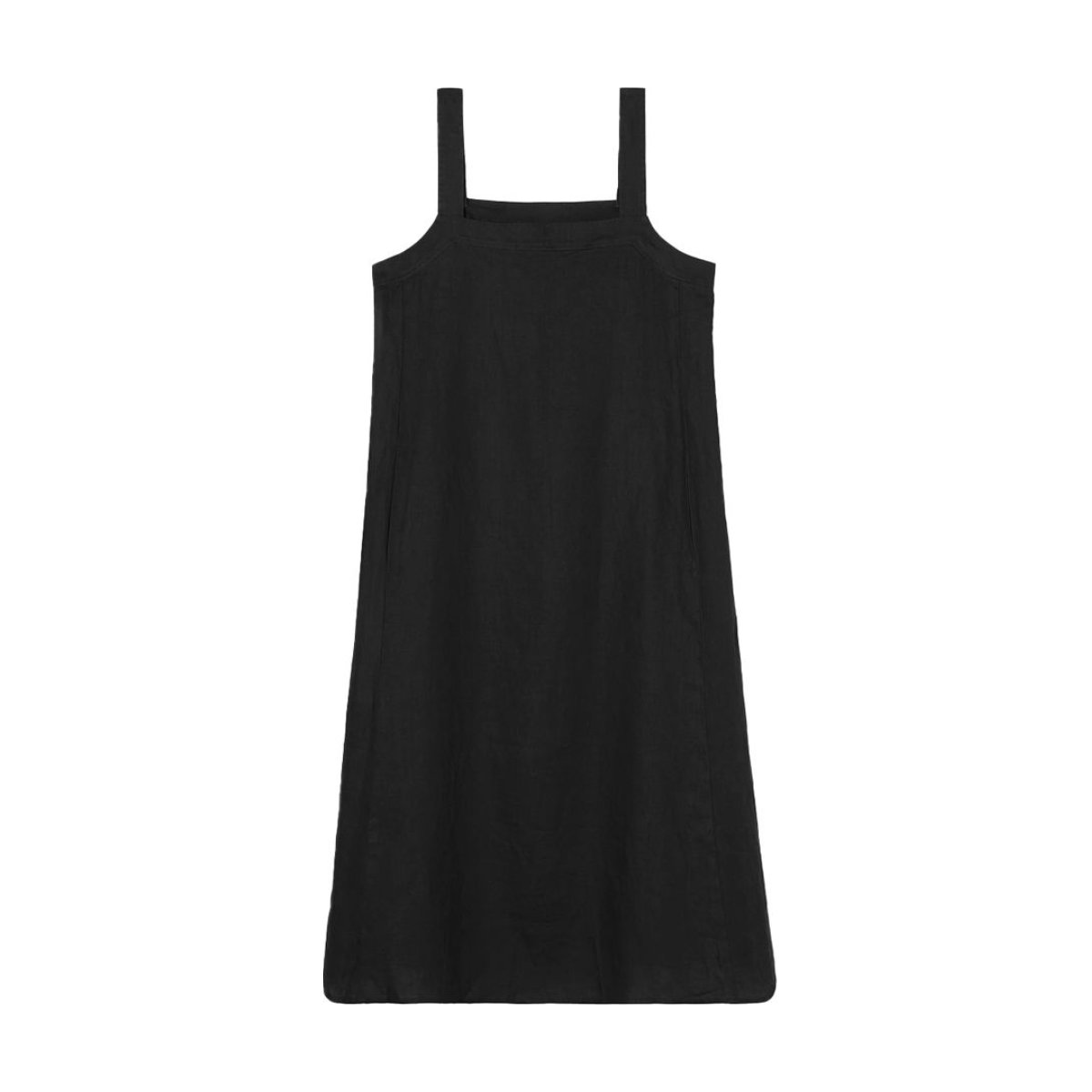 Eileen Fisher Organic Linen Square Neck Dress