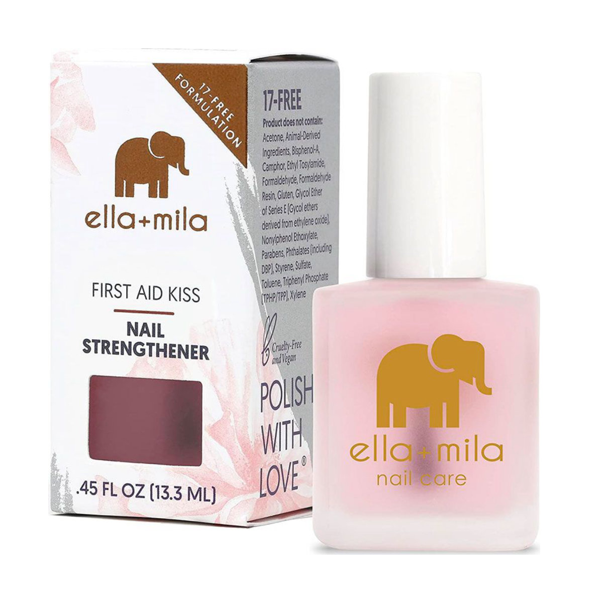 Ella + Mila First Aid Kiss Nail Strengthener