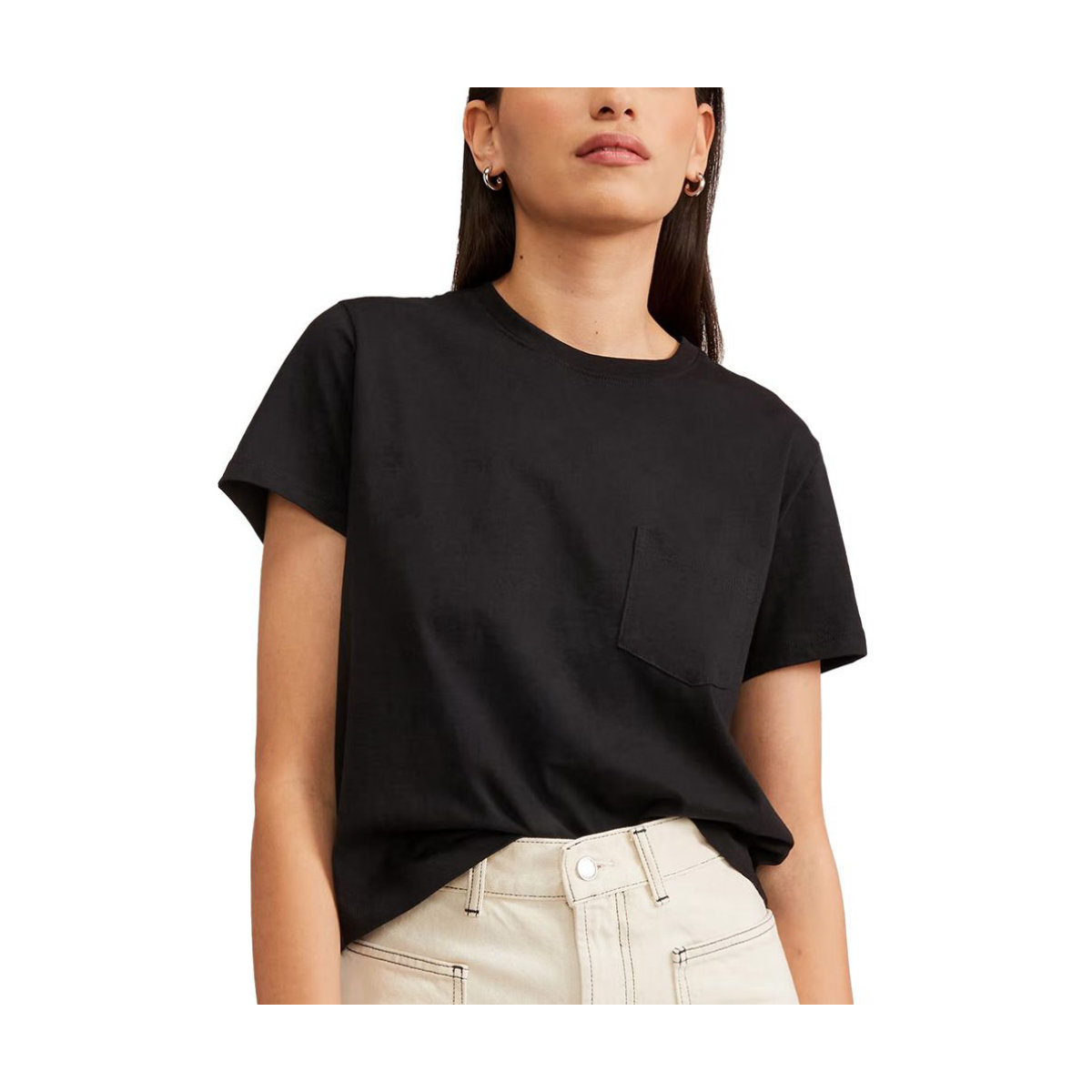 Everlane Organic Cotton Box-Cut Tee