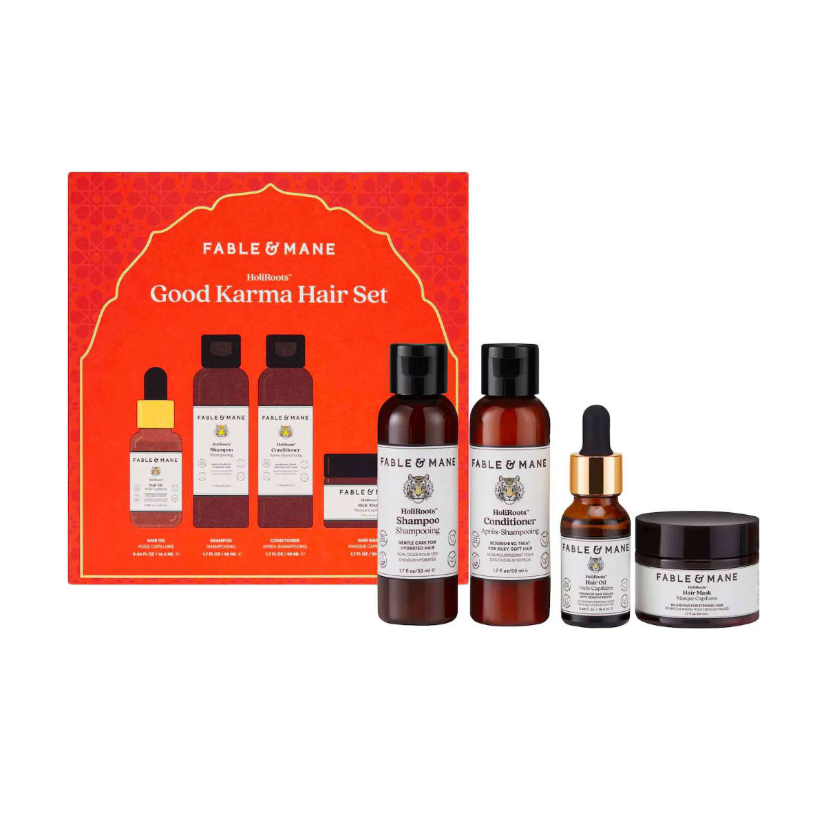 Fable and Mane HoliRoots Good Karma Hair Set