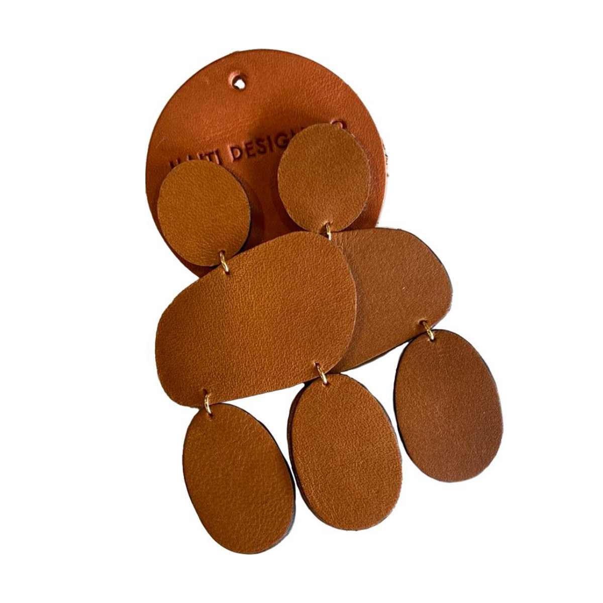 Fanm Djahm Haiti Design Co Caramel Earrings