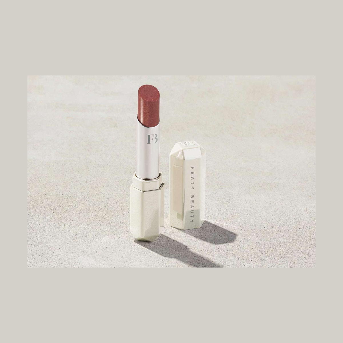 Fenty Beauty Slip Shine Sheer Shiny Lipstick in Cookies & Cocoa