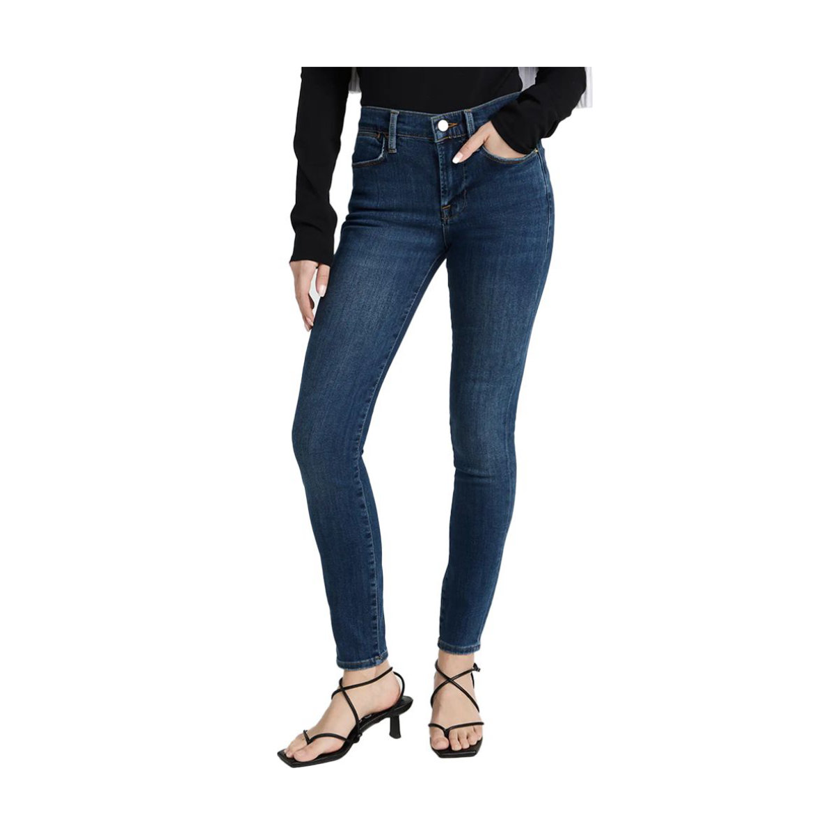 FRAME Le High Skinny Jeans