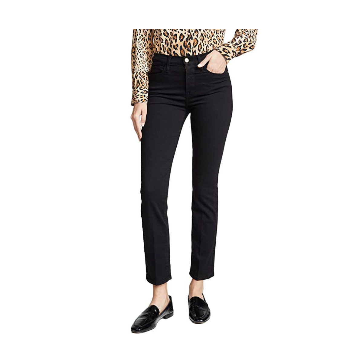 Frame Le High Straight Jeans