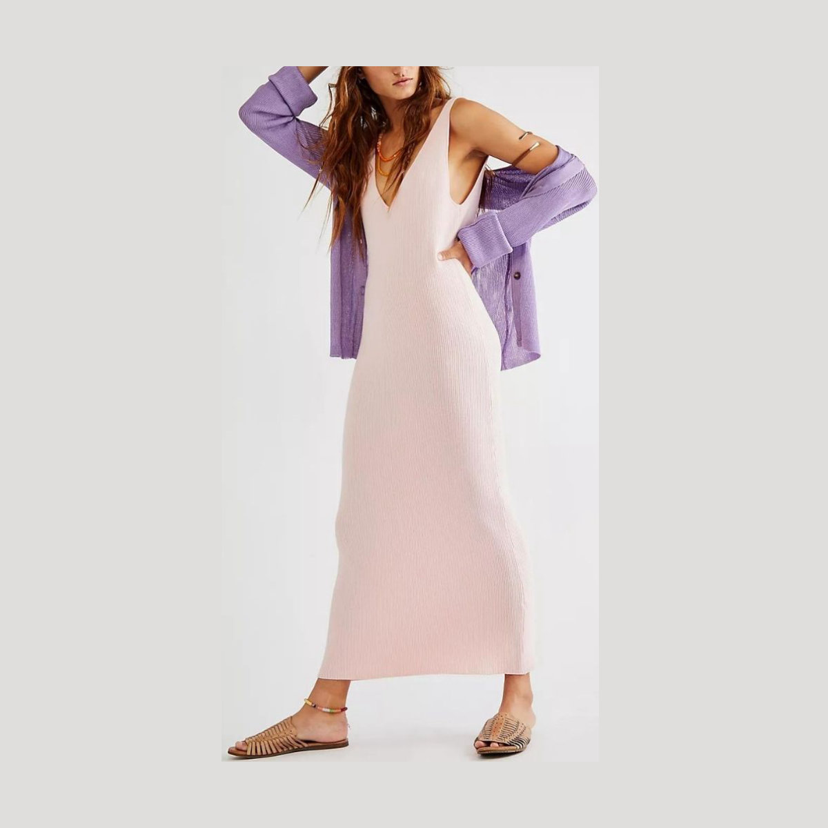 Free People Daniela Midi Sweater Dress