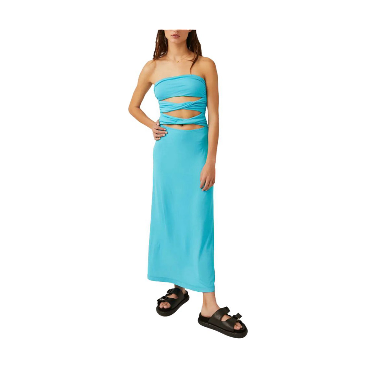 Free People Embrace Strapless Convertible Maxi Dress