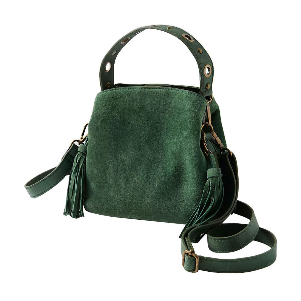Free People Sindy Suede Crossbody Bag
