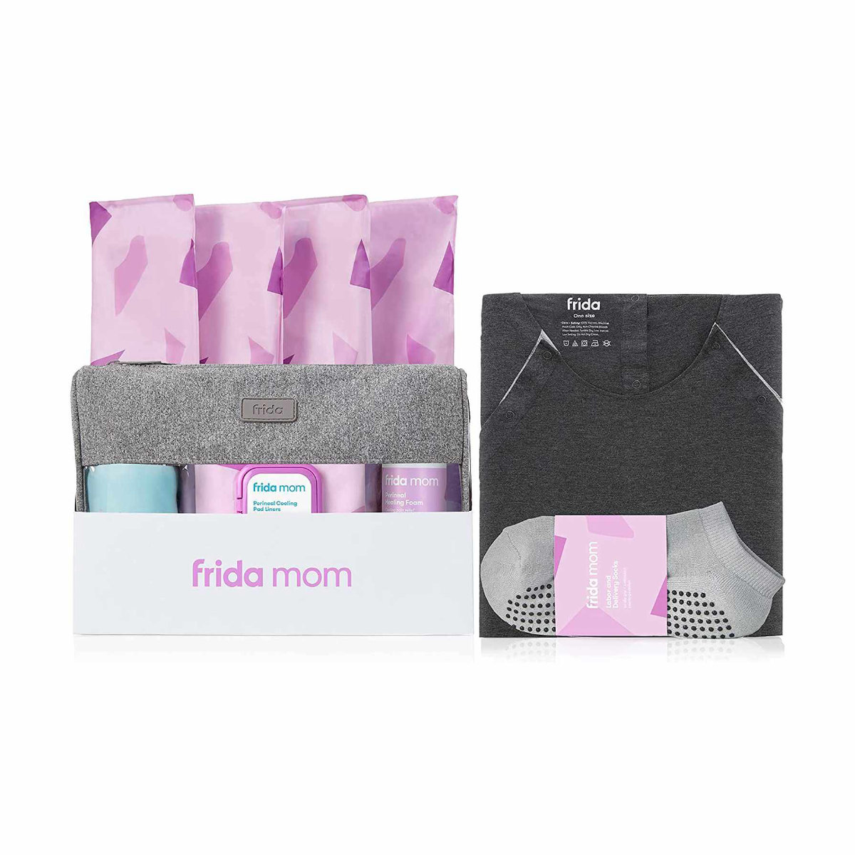 FridaBaby Labor + Delivery Postpartum Recovery Kit, 15 Piece Set