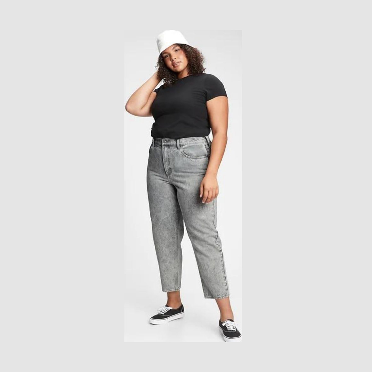 Gap High Rise Barrel Jeans