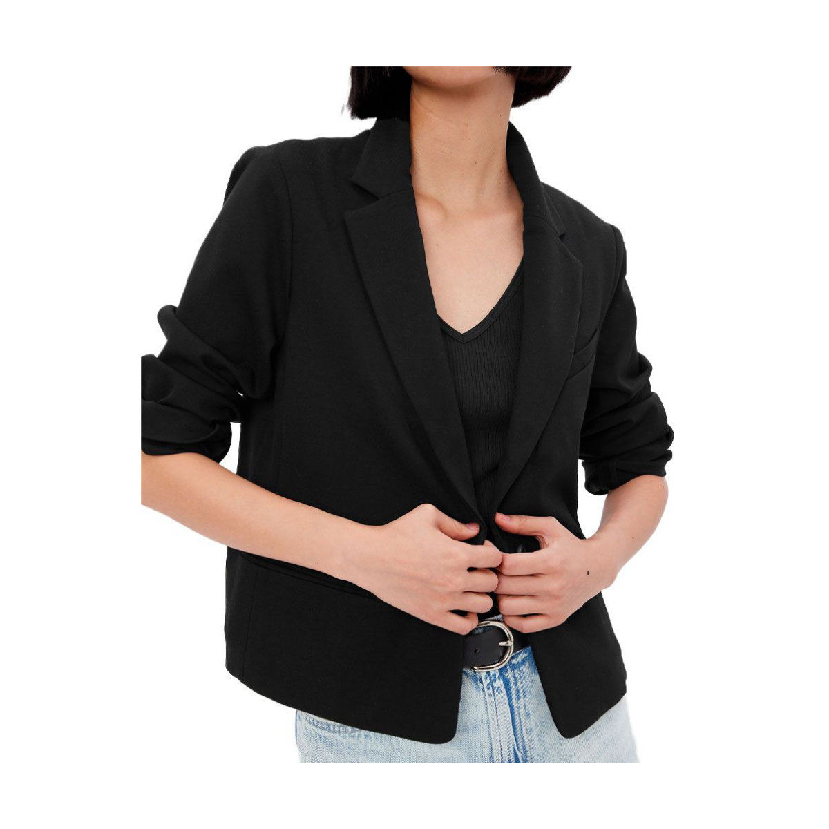Gap Ponte Cropped Blazer