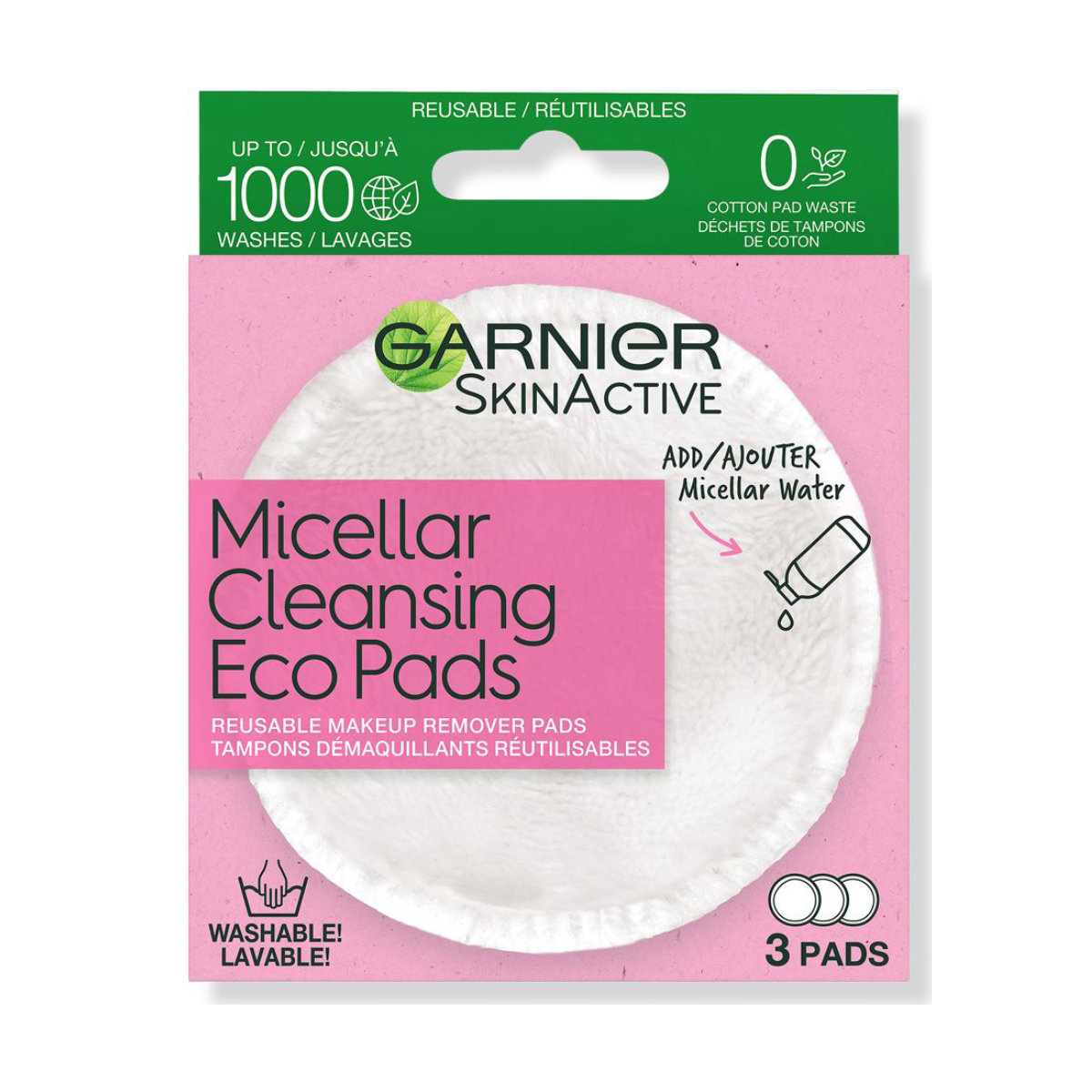 Garnier SkinActive Micellar Cleansing Eco Pads