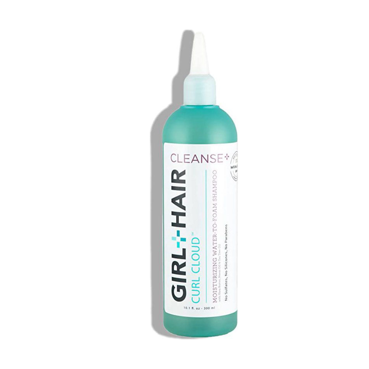 GIRL+HAIR CLEANSE+ Water-To-Foam Moisturizing Sulfate Free Shampoo For Curly Hair