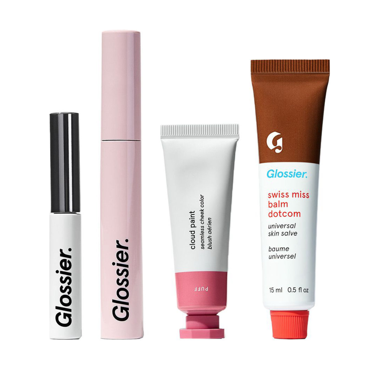 Glossier Makeup Set + Balm Dot Com
