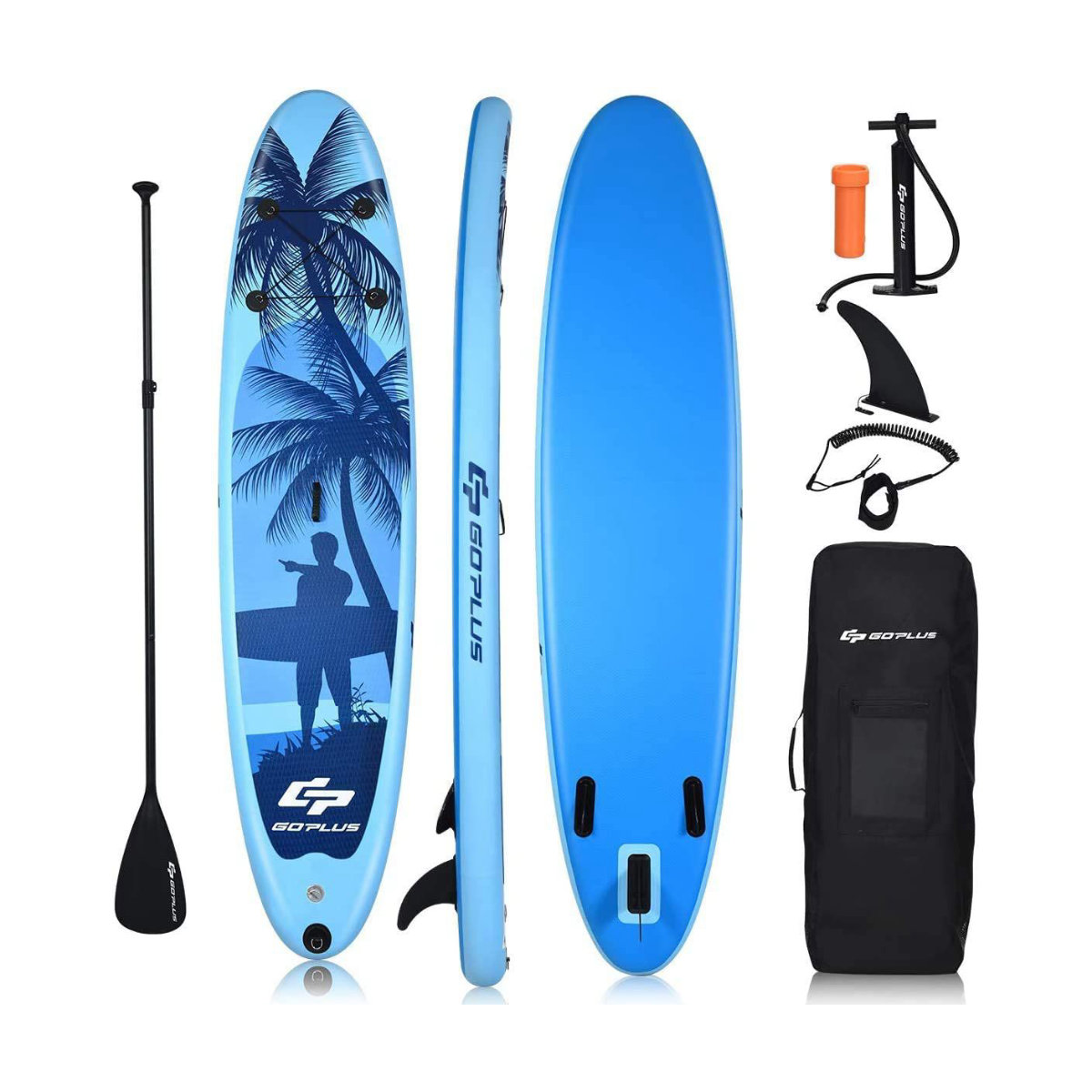 Goplus Inflatable Stand Up Paddle Board