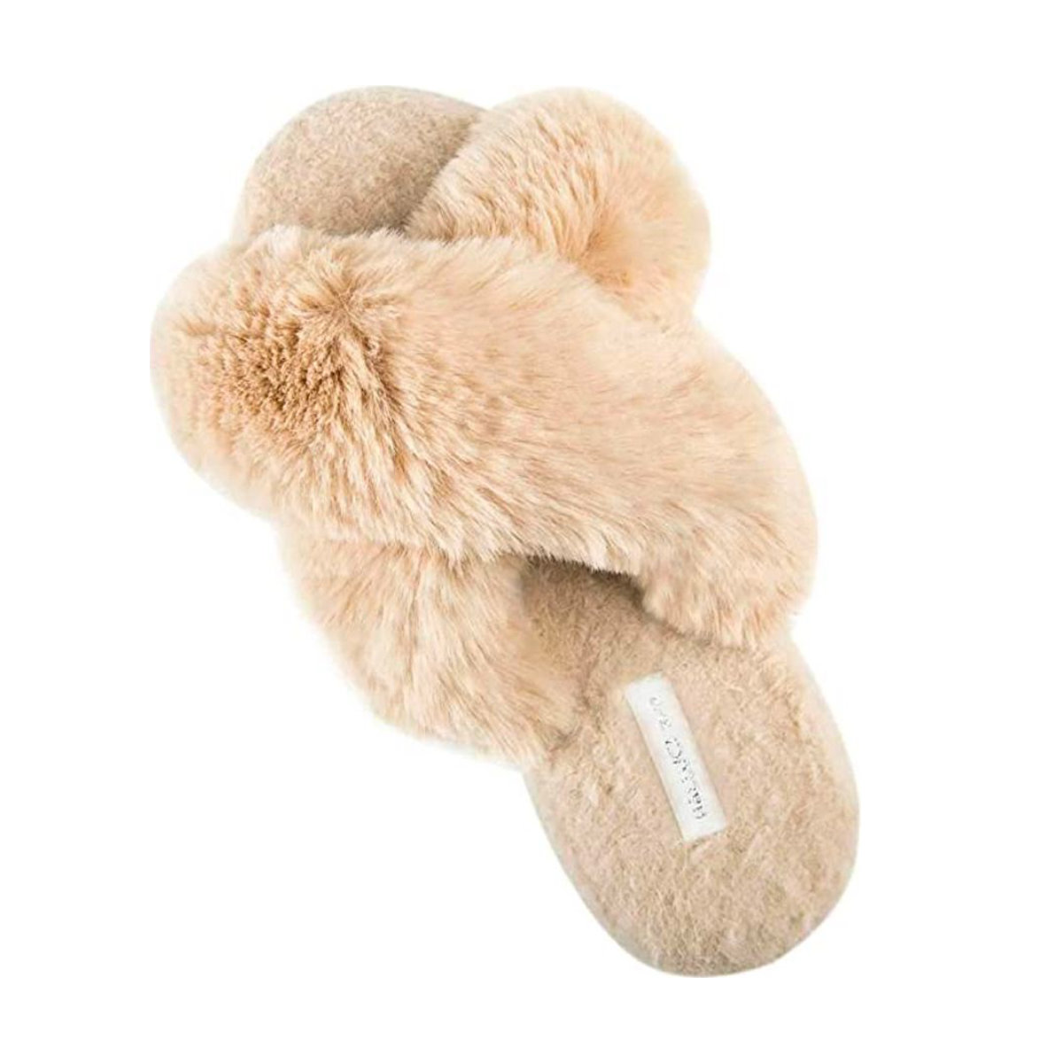 Halluci Women's Cross Band Slippers