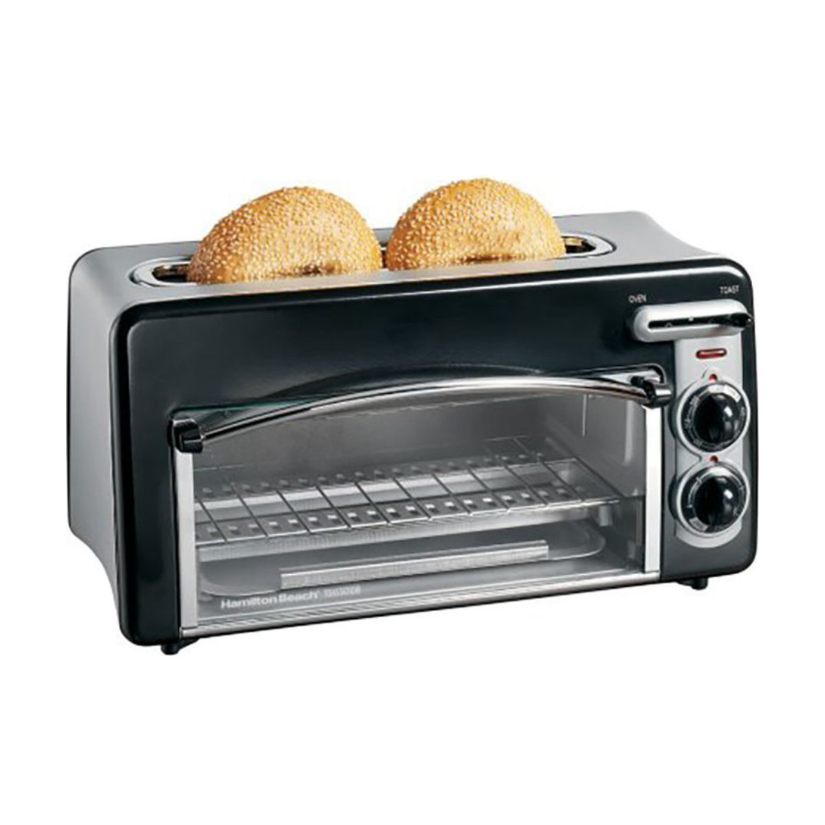 Hamilton Beach Toastation Oven With 2-Slice Toaster Combo