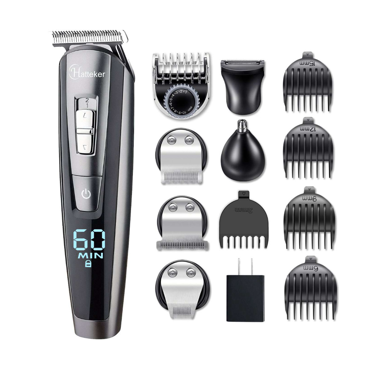 Hatteker 5-in-1 Men's Trimmer Kit