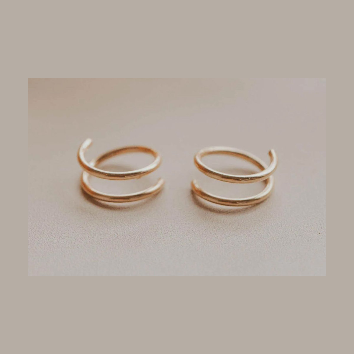 Hello Adorn Tiny Twist Earrings