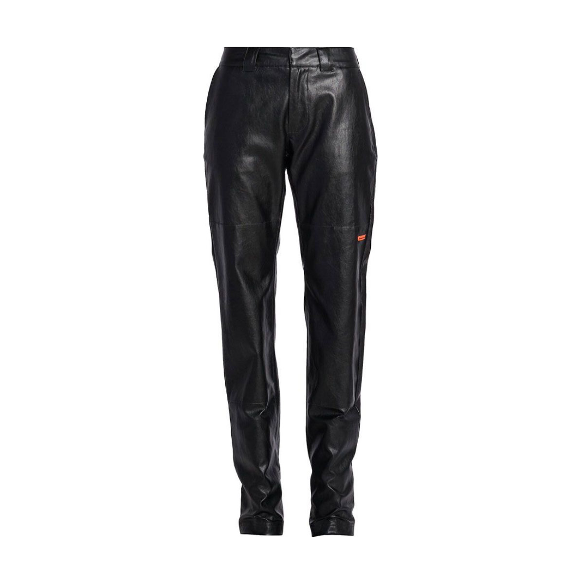 Heron Preston Faux Leather Chino Pants