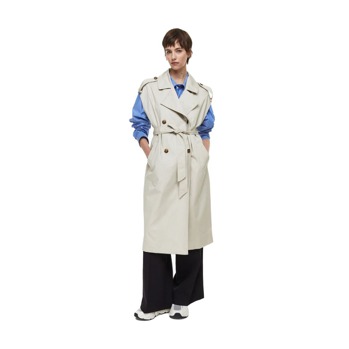 HM Sleeveless Trench Coat