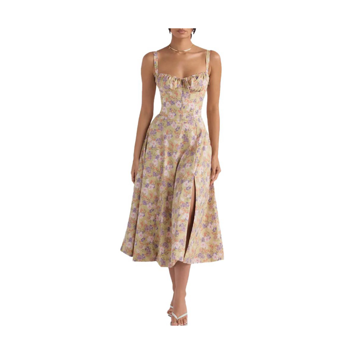 House of CB Carmen Bustier Sundress