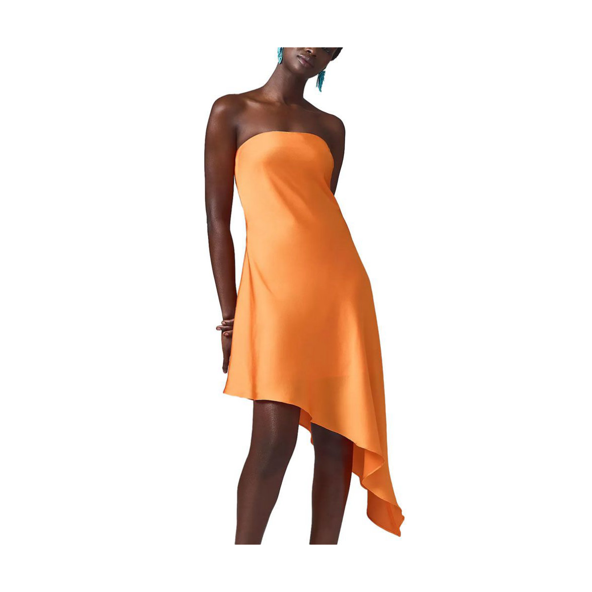 Hutch Strapless Asymmetrical Dress