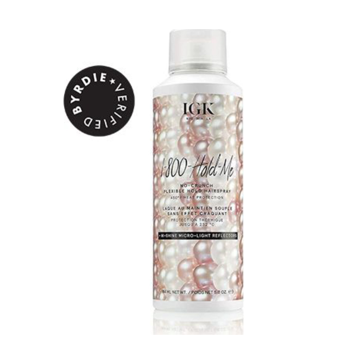 IGK 1-800-Hold-Me No-Crunch Flexible Hold Hairspray